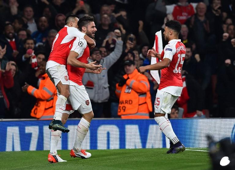 Arsenal win 2-0 against Bayern Munich at the Emirates Stadium Arsenal win 2-0 against Bayern Munich at the Emirates Stadium