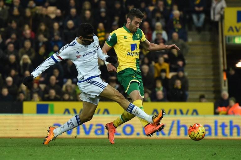Diego Costa, Norwich vs Chelsea Diego Costa, Norwich vs Chelsea